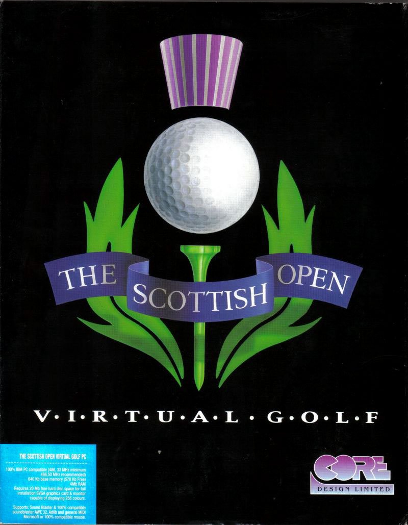 Caratula de The Scottish Open: Virtual Golf para PC