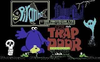 Pantallazo de The Trap Door para Commodore 64