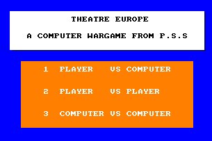 Pantallazo de Theatre Europe para Amstrad CPC