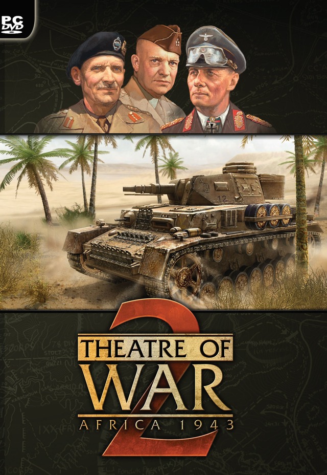 Caratula de Theatre of War 2: Africa 1943 para PC