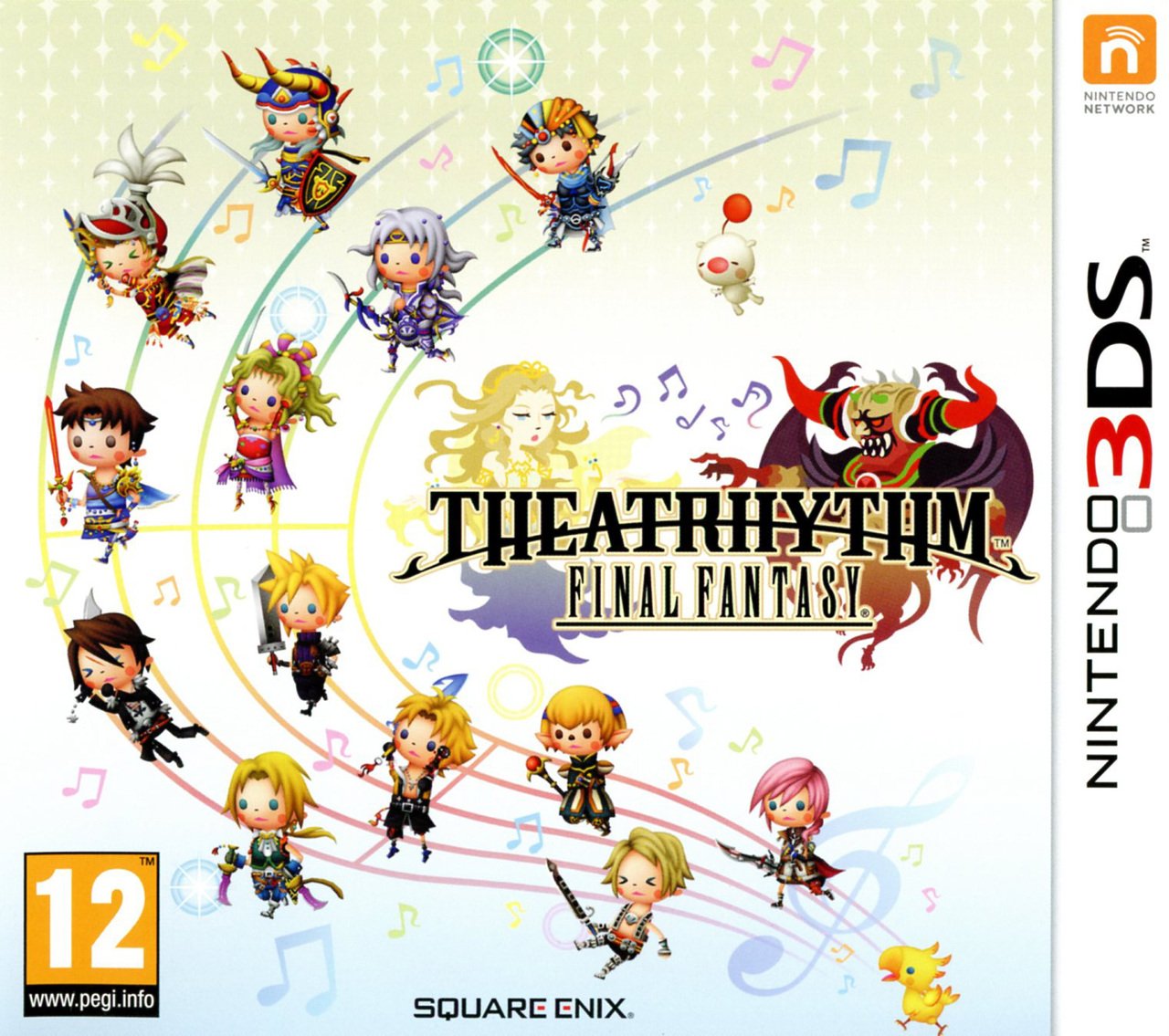 Caratula de Theatrhythm Final Fantasy para Nintendo 3DS