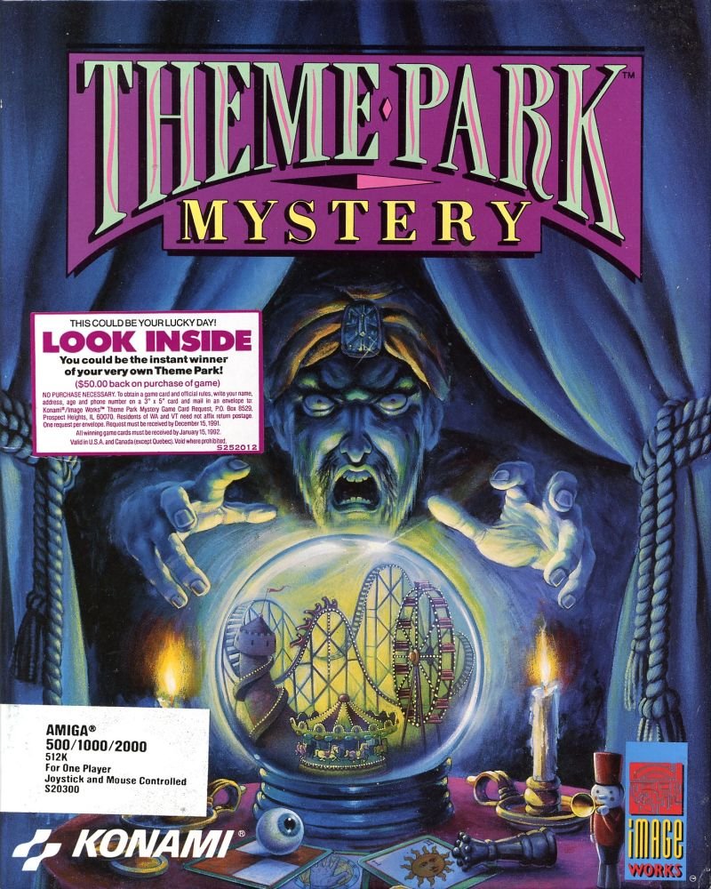 Caratula de Theme Park Mystery: Variations On A Theme para Amiga