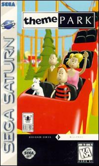 Caratula de Theme Park para Sega Saturn
