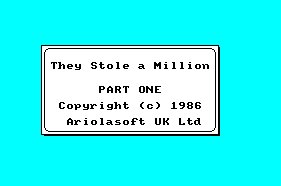 Pantallazo de They Stole A Million / Le Casse Du Siecle para Amstrad CPC