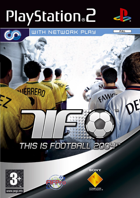 Caratula de This is Football 2004 para PlayStation 2