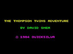 Pantallazo de Thompson Twins Adventure, The para Spectrum