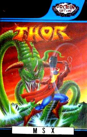 Caratula de Thor para MSX