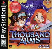 Caratula de Thousand Arms para PlayStation