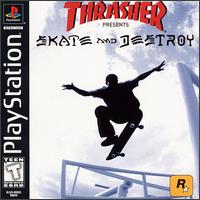Caratula de Thrasher: Skate & Destroy para PlayStation