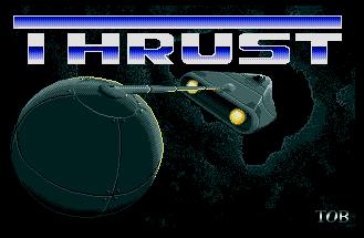Pantallazo de Thrust para Atari ST