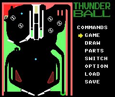Pantallazo de Thunder Ball para MSX