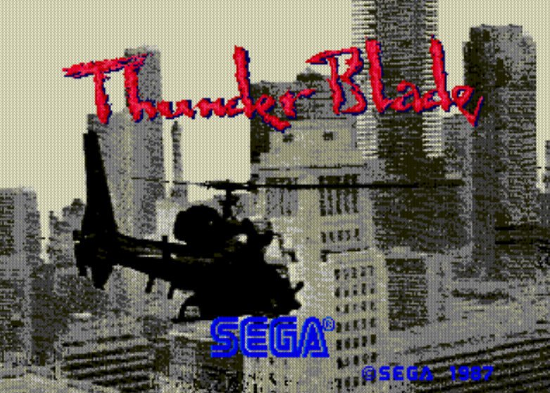 Pantallazo de Thunder Blade para M.A.M.E.