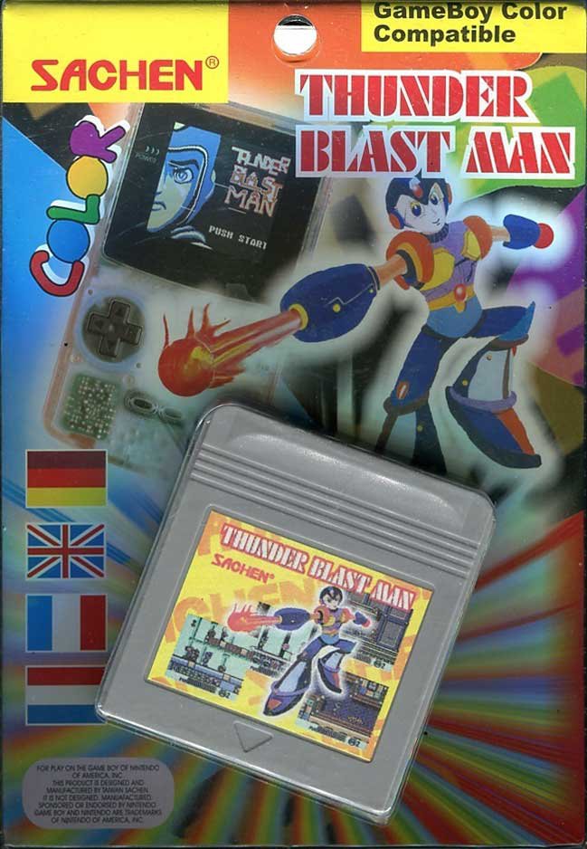 Caratula de Thunder Blast Man para Game Boy Color