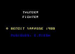 Pantallazo de Thunder Fighter para Amstrad CPC