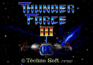 Pantallazo de Thunder Force III para Sega Megadrive