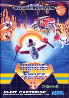 Caratula de Thunder Force IV (Europa) para Sega Megadrive