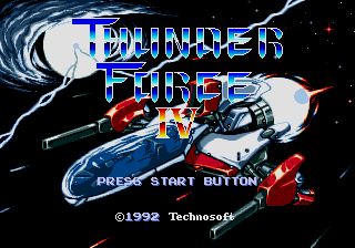 Pantallazo de Thunder Force IV (Europa) para Sega Megadrive