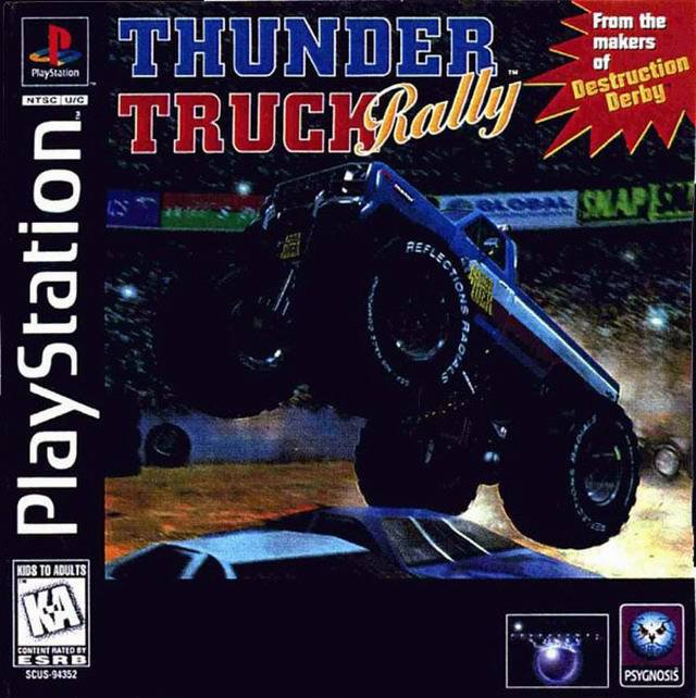 Caratula de Thunder Truck Rally para PlayStation