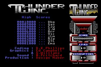 Pantallazo de Thunder Wing para Atari ST
