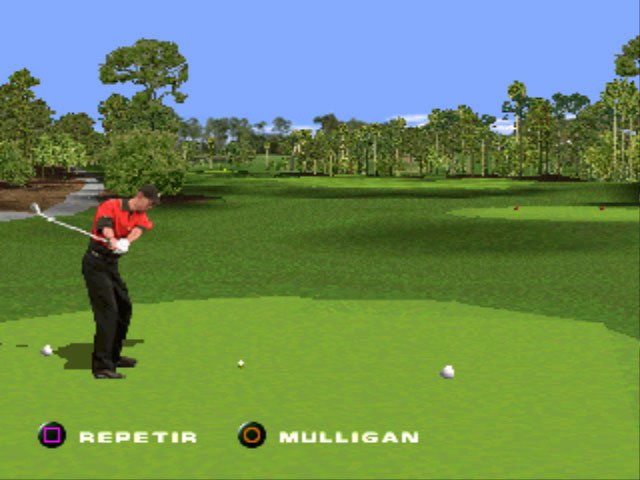 Pantallazo de Tiger Woods 99 PGA Tour Golf para PlayStation