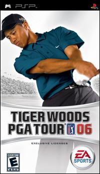 Caratula de Tiger Woods PGA Tour 06 para PSP