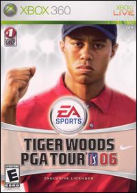 Caratula de Tiger Woods PGA Tour 06 para Xbox 360