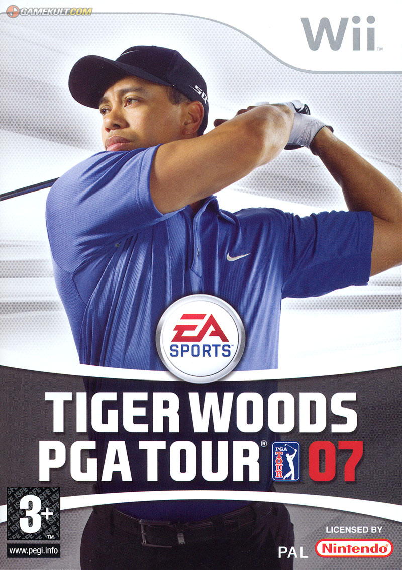 Caratula de Tiger Woods PGA Tour 07 para Wii