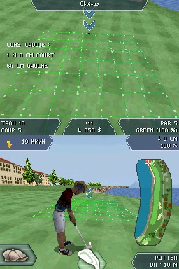 Pantallazo de Tiger Woods PGA Tour 08 para Nintendo DS