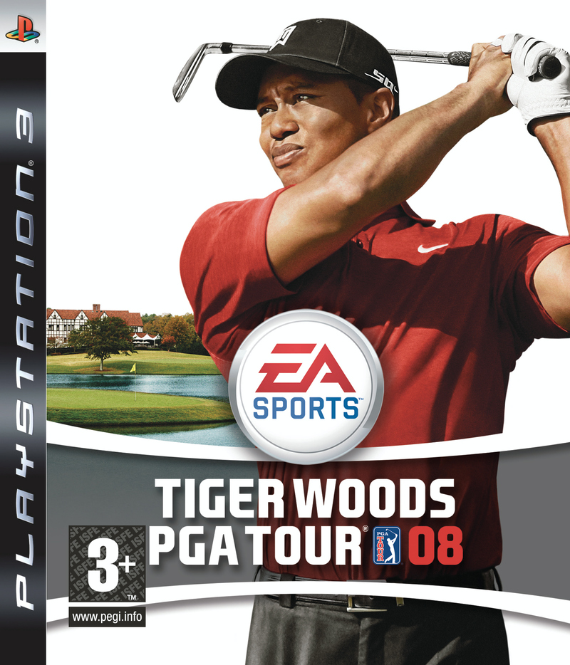 Caratula de Tiger Woods PGA Tour 08 para PlayStation 3