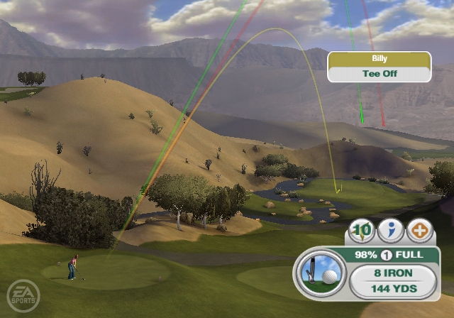 Pantallazo de Tiger Woods PGA Tour 09 All-Play para Wii