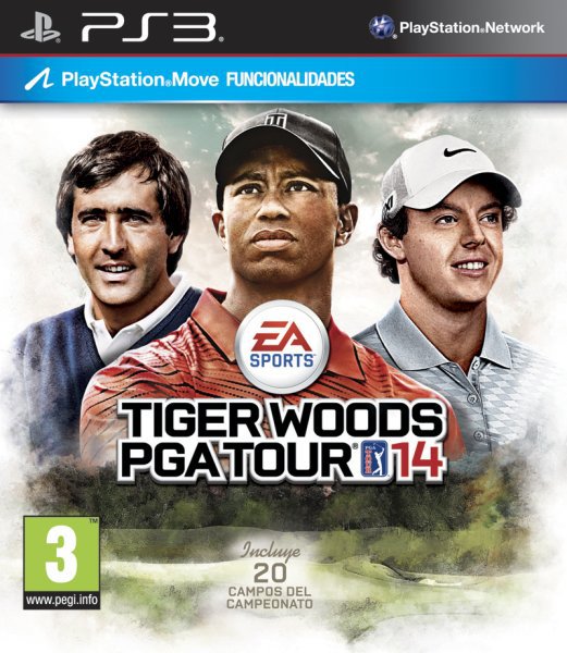 Caratula de Tiger Woods PGA Tour 14 para PlayStation 3