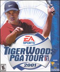 Caratula de Tiger Woods PGA Tour 2001 para PC