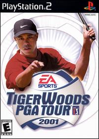 Caratula de Tiger Woods PGA Tour 2001 para PlayStation 2
