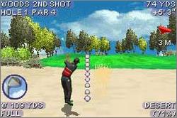 Pantallazo de Tiger Woods PGA Tour 2004 para Game Boy Advance