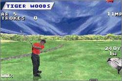Pantallazo de Tiger Woods PGA Tour Golf para Game Boy Advance
