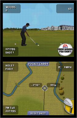 Pantallazo de Tiger Woods PGA Tour para Nintendo DS