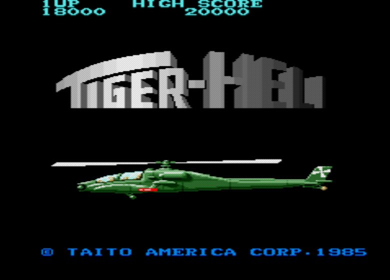 Pantallazo de Tiger-Heli para M.A.M.E.