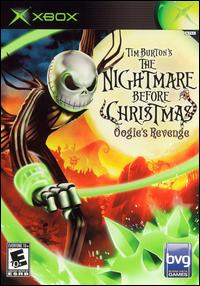 Caratula de Tim Burton's The Nightmare Before Christmas: Oogie's Revenge para Xbox