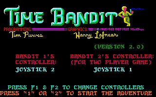 Pantallazo de Time Bandit para PC