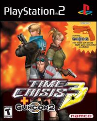 Caratula de Time Crisis 3 + Guncon 2 para PlayStation 2