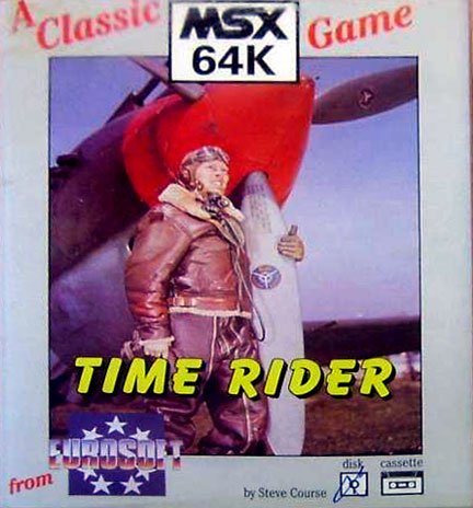 Caratula de Time Rider para MSX