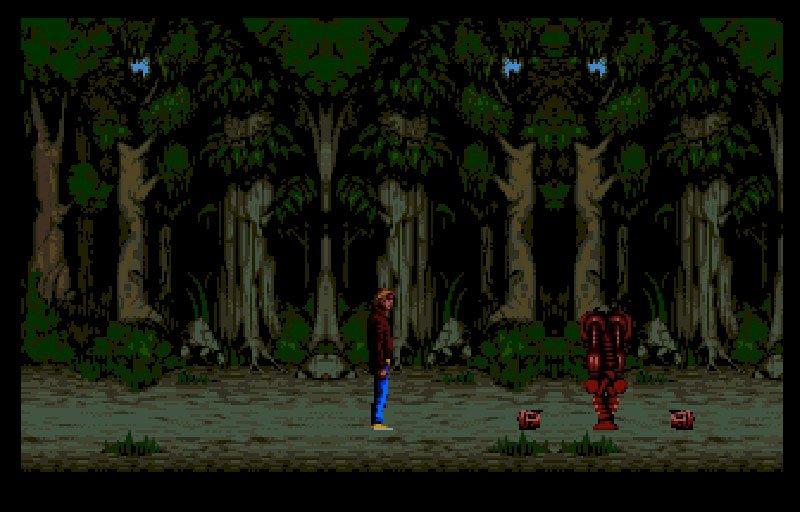Pantallazo de Time Runners 06: El Bosque Embrujado para Amiga