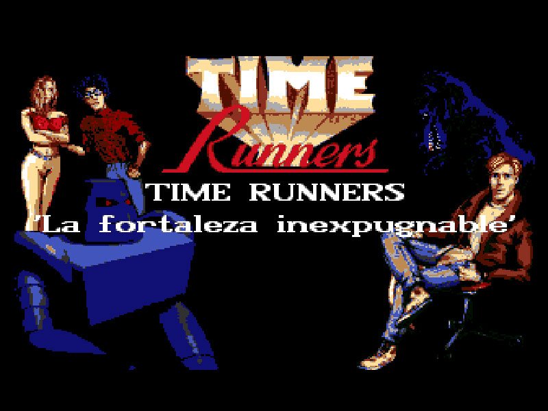 Pantallazo de Time Runners 08: La Fortaleza Inexpugnable para Amiga