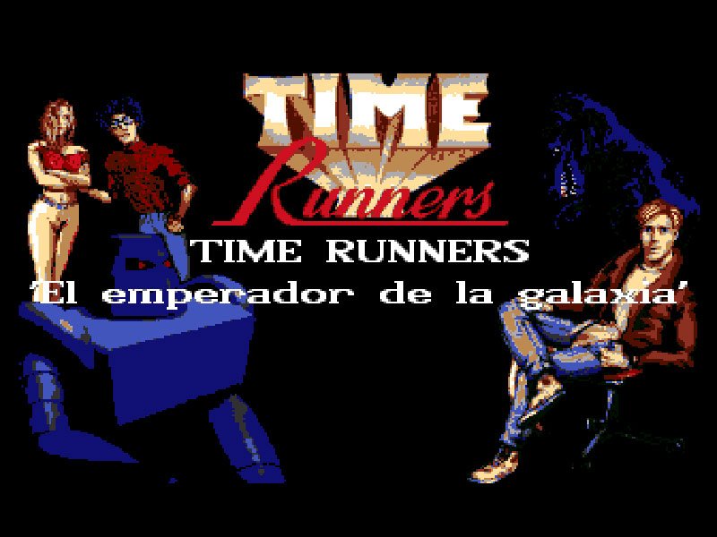 Pantallazo de Time Runners 16: El Emperador de la Galaxia para Amiga
