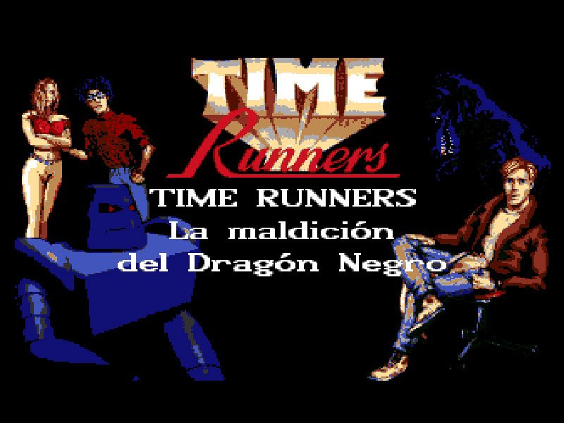 Pantallazo de Time Runners 21: La Maldición del Dragón Negro para Amiga