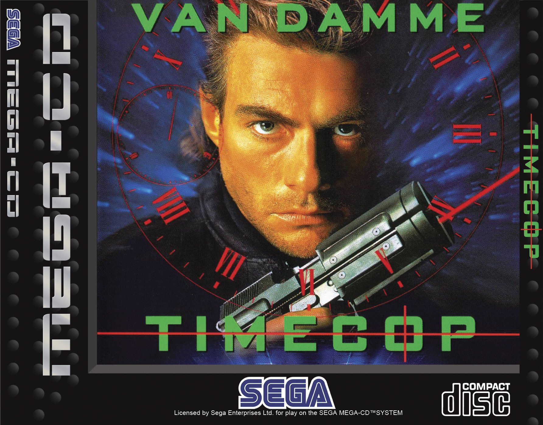 Caratula de TimeCop para Sega CD