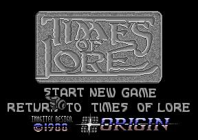 Pantallazo de Times of Lore para Atari ST