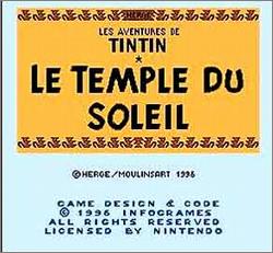 Pantallazo de Tin Tin: Le Temple Du Soleil (Europa) para Super Nintendo