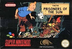 Caratula de Tin Tin: Prisoners of the Sun (Europa) para Super Nintendo
