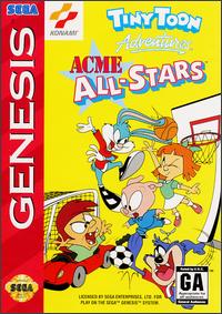 Caratula de Tiny Toon Adventures: Acme All-Stars para Sega Megadrive